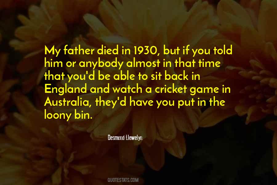 England Cricket Quotes #516221