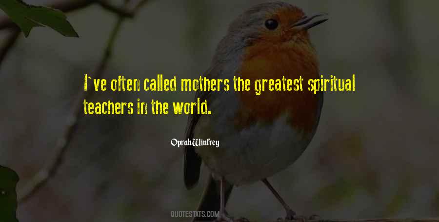 Spiritual Mother Quotes #983894