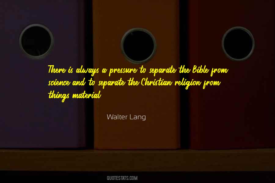 Science Bible Quotes #1486755