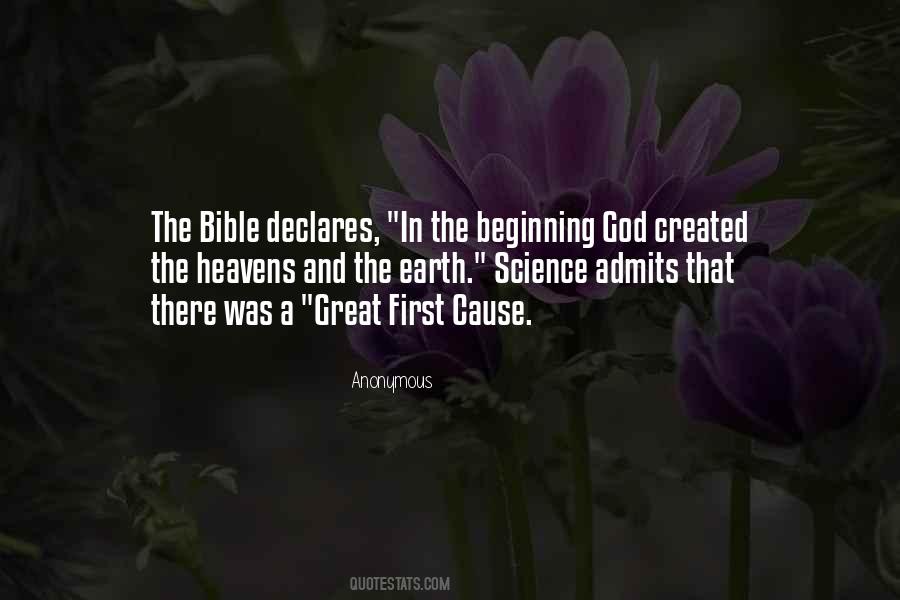Science Bible Quotes #186472