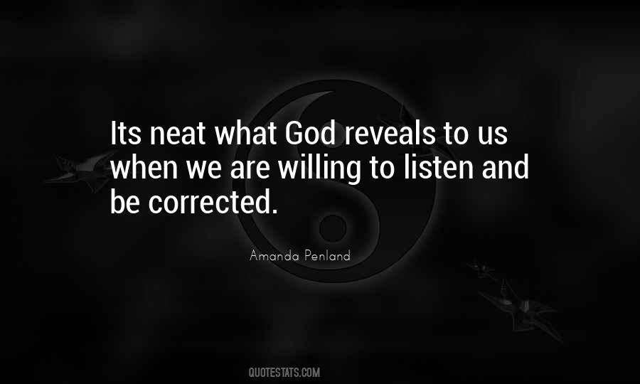 Be Willing To Listen Quotes #1261424