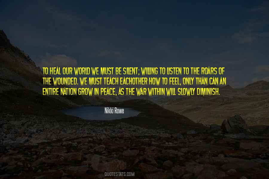 Be Willing To Listen Quotes #1660785