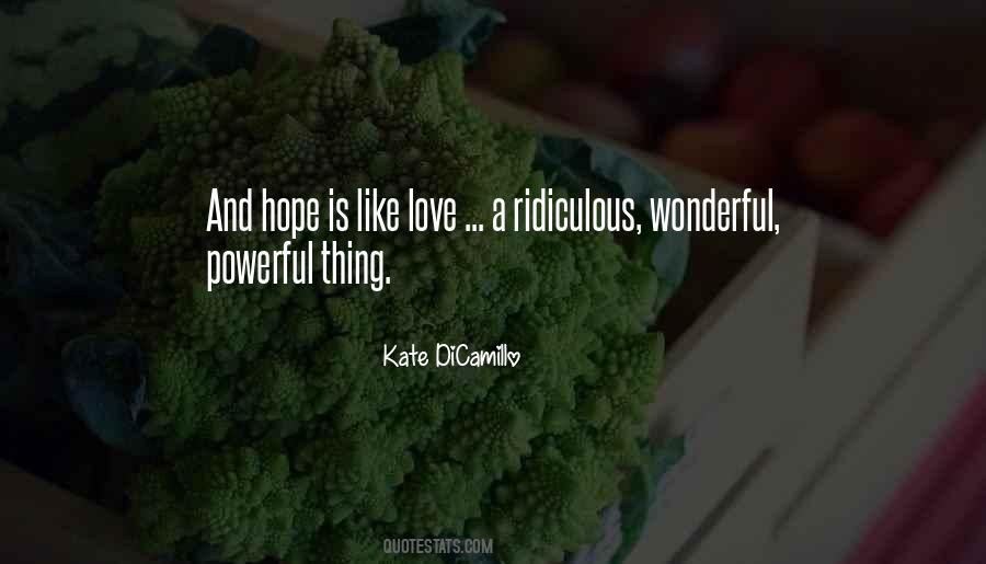 Hope Is Like Quotes #1253108