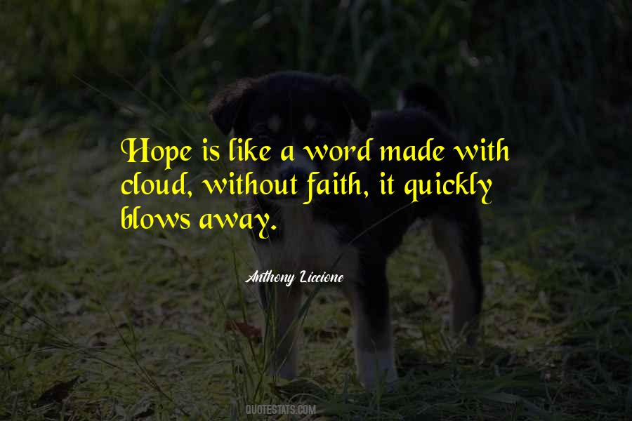 Hope Is Like Quotes #1284887