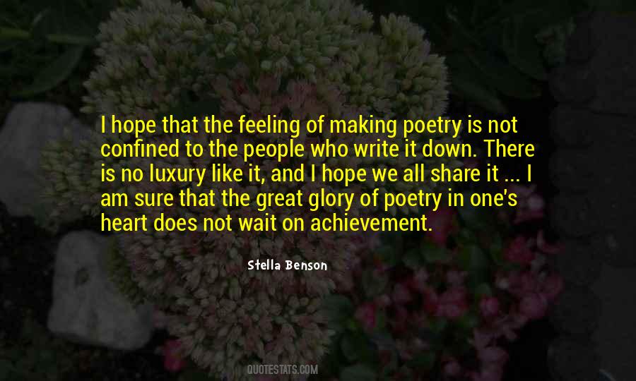 Hope Is Like Quotes #99155