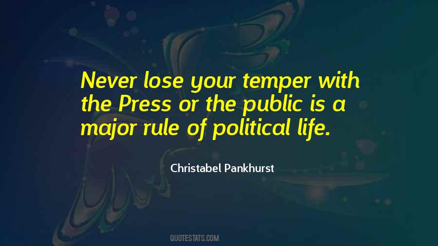 You Lose Your Temper Quotes #1154292