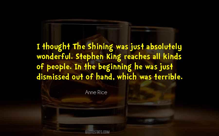 Stephen King The Shining Quotes #1011691
