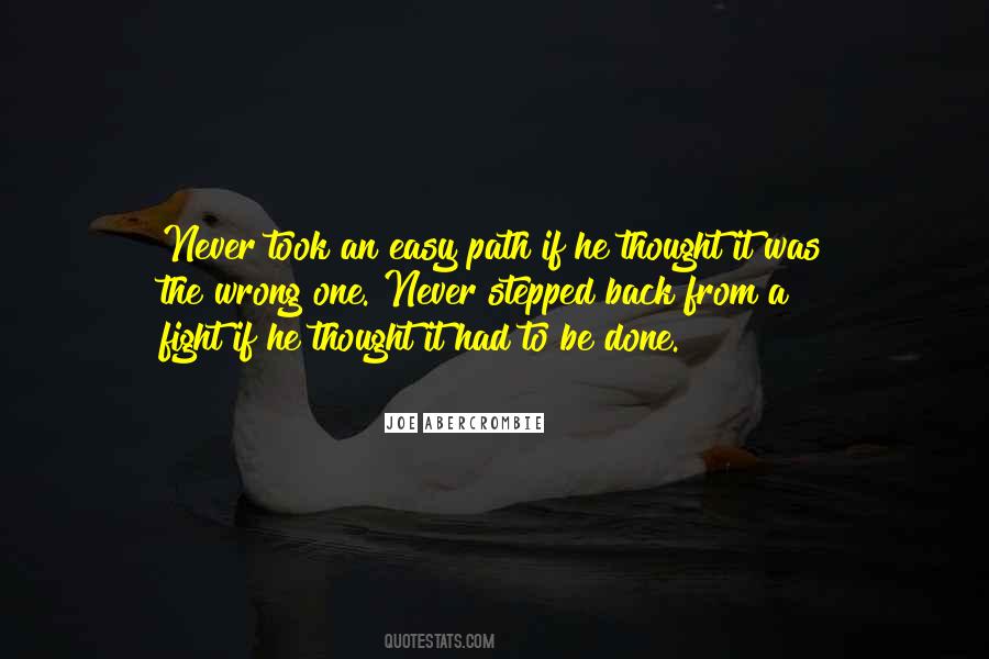 The Wrong Path Quotes #229284