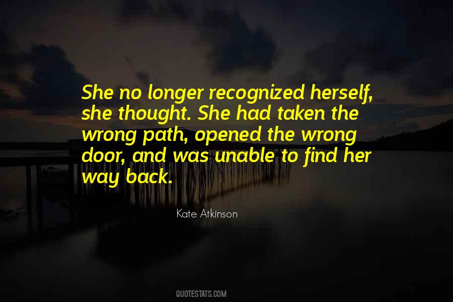 The Wrong Path Quotes #420484