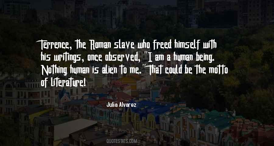 Roman Slave Quotes #708218