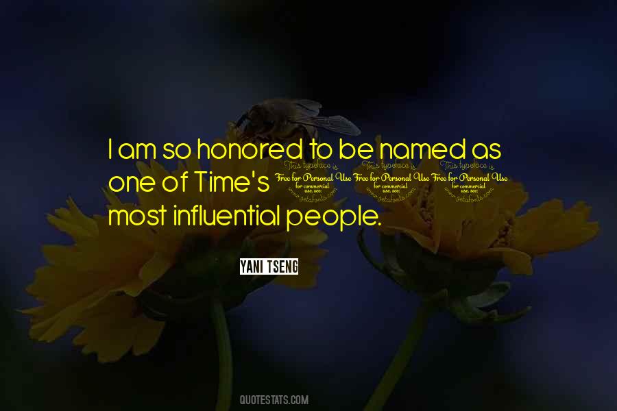 Quotes About Influential People #136516