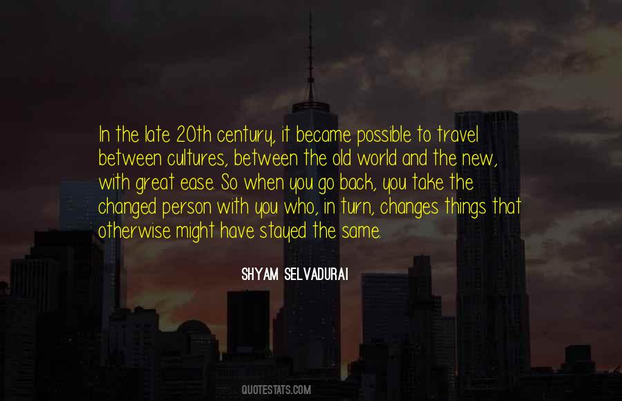 Travel Back Quotes #1527958