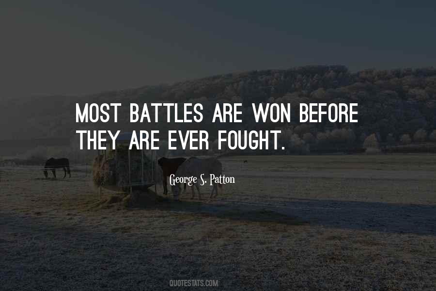 Battles Are Won Quotes #1660645