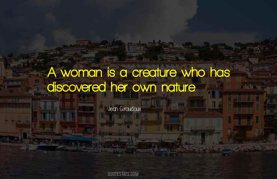 Woman Nature Quotes #730554