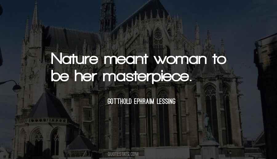 Woman Nature Quotes #964281