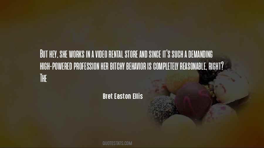 Easton Ellis Quotes #516864