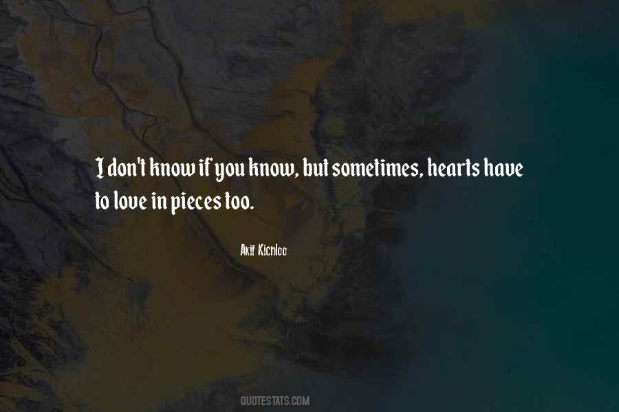 In Pieces Quotes #984058
