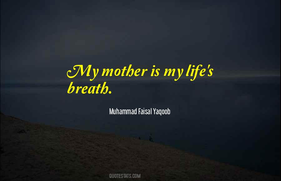 My Mother Is My Life Quotes #1785563