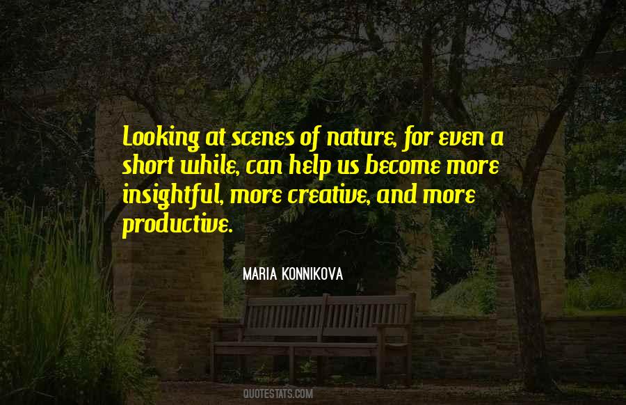 Nature Looking Quotes #234707