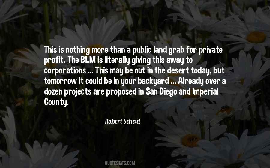 Public Land Quotes #1475307