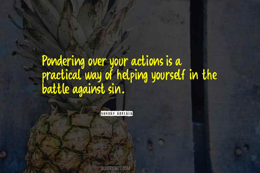 Battle Against Yourself Quotes #340509