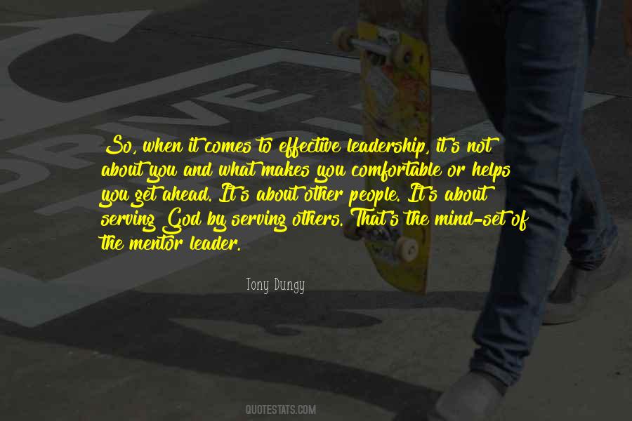 Leadership Mentor Quotes #282376