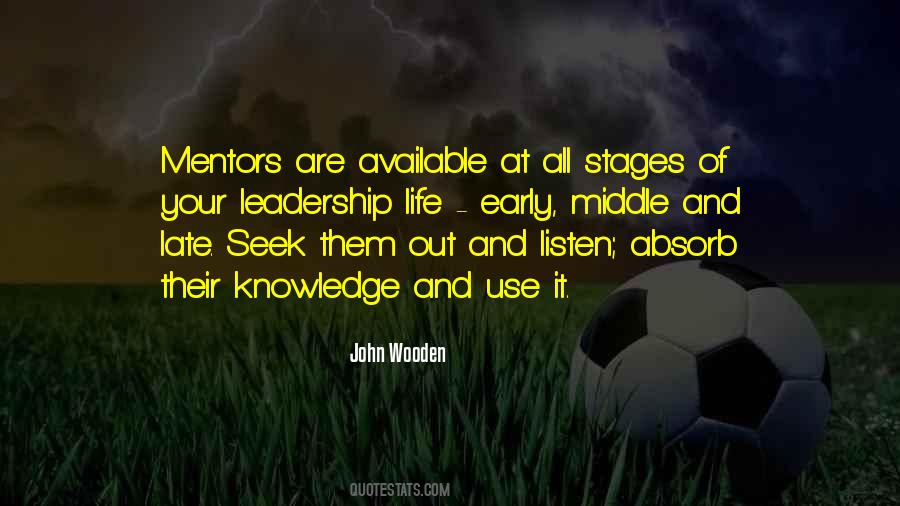 Leadership Mentor Quotes #756636