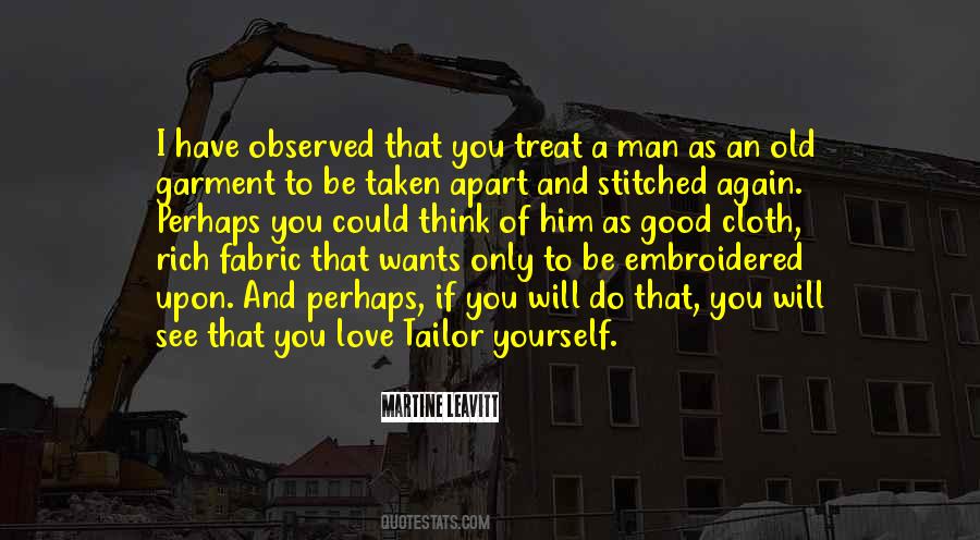Quotes About A Good Tailor #594305