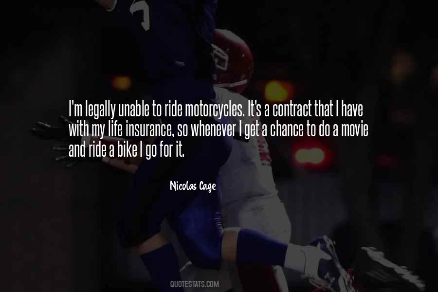 Ride My Bike Quotes #495614