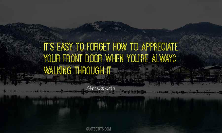 Easy To Forget Quotes #1033803