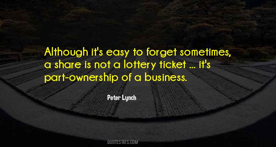 Easy To Forget Quotes #545857