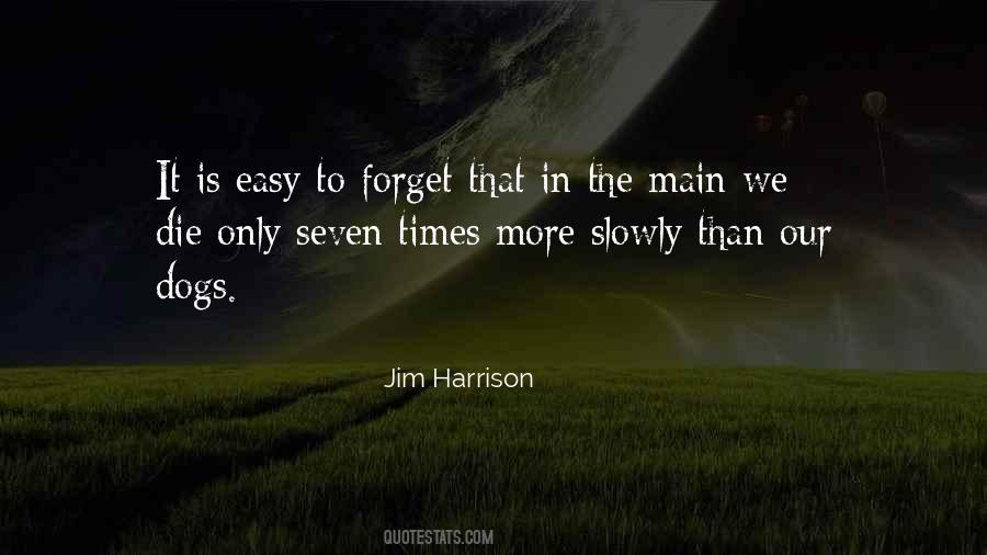 Easy To Forget Quotes #64358