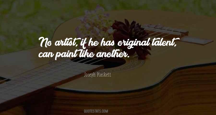 Original Artist Quotes #357712