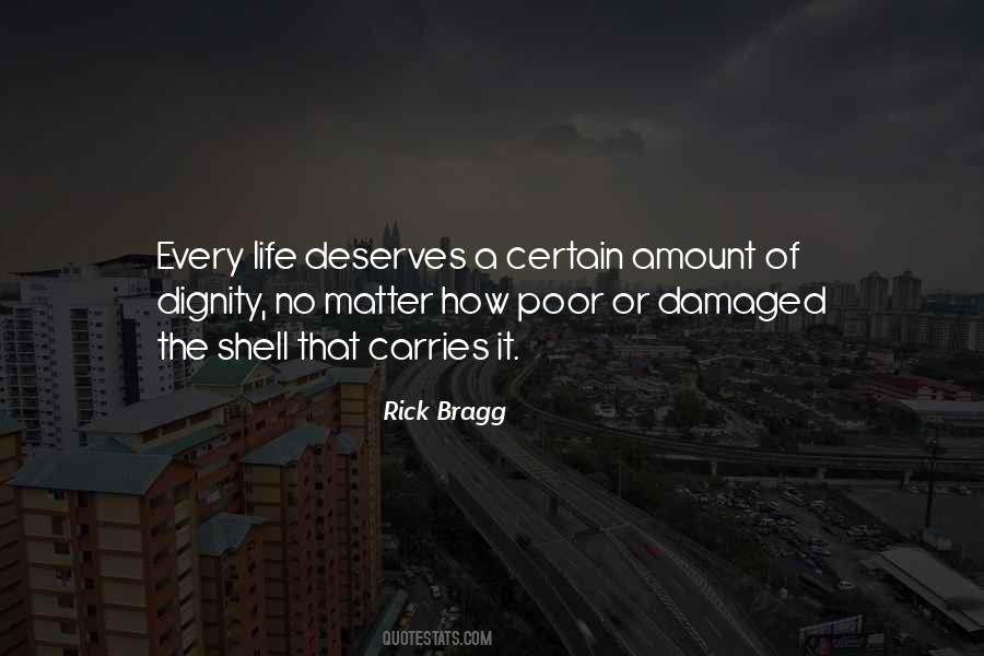 Poverty Dignity Quotes #1395911