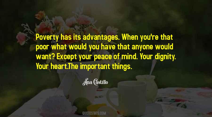 Poverty Dignity Quotes #791596