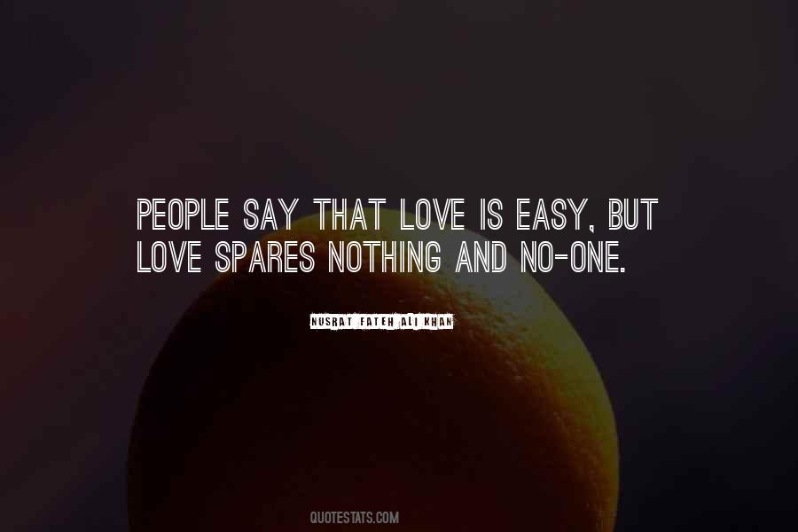 Easy To Say I Love You Quotes #1724067