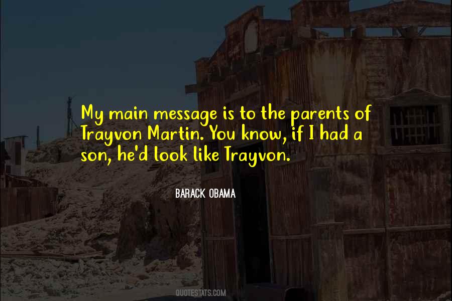 Parents Son Quotes #1257488