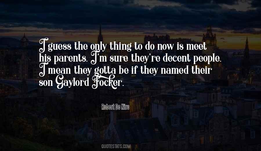 Parents Son Quotes #274127
