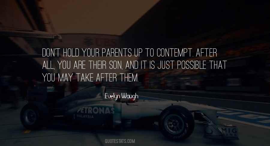 Parents Son Quotes #396051