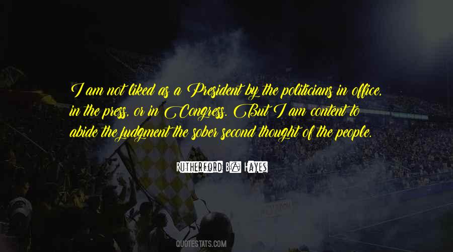 President Hayes Quotes #930779