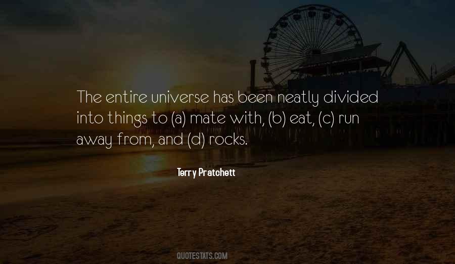 Eat And Run Quotes #414806