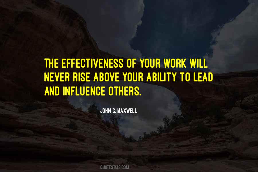 Quotes About Influence Of Others #1434131