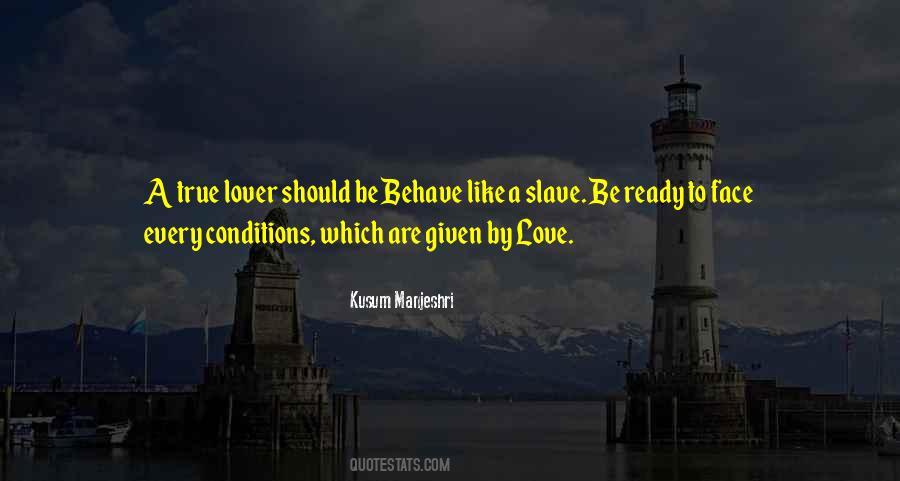 Love Slave Quotes #1626611