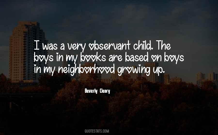 Growing Boy Quotes #4683