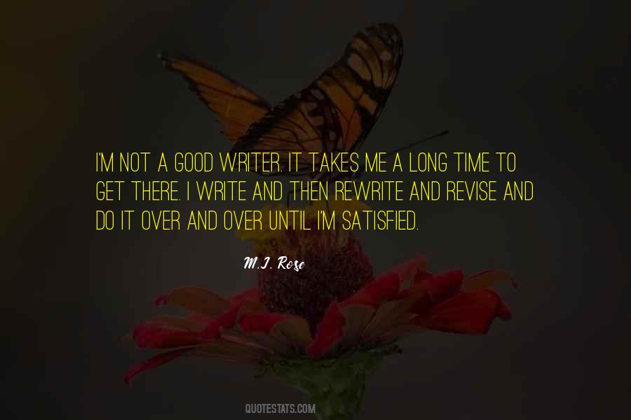 Not A Good Time Quotes #7719