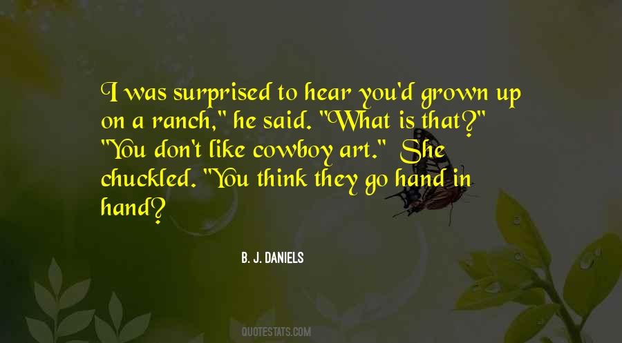 Romantic Cowboy Quotes #662116