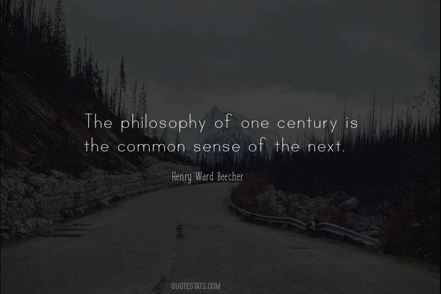 Common Philosophy Quotes #1819485