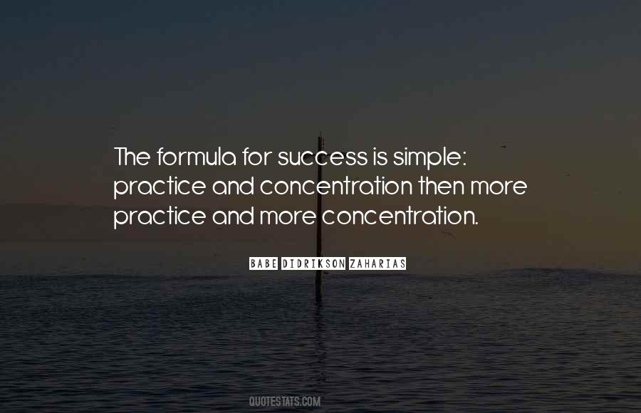 Practice Success Quotes #1628014