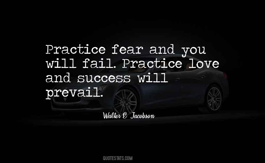 Practice Success Quotes #779312