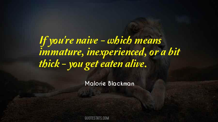 Eaten Alive Quotes #300831